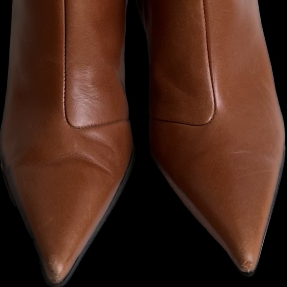 Dolce & Gabbana cognac colour leather knee high boot - Picture 7 of 8